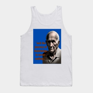 The journey of knowledge Tank Top